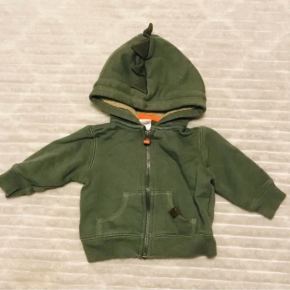 Lot Baby Boys Hoodies Puffer vest Jackets Size 0-3 months 3 Month carters bundle